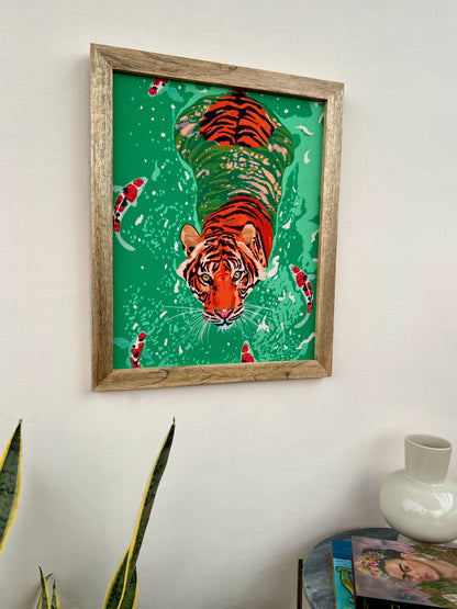 Tiger Lake Wall Art