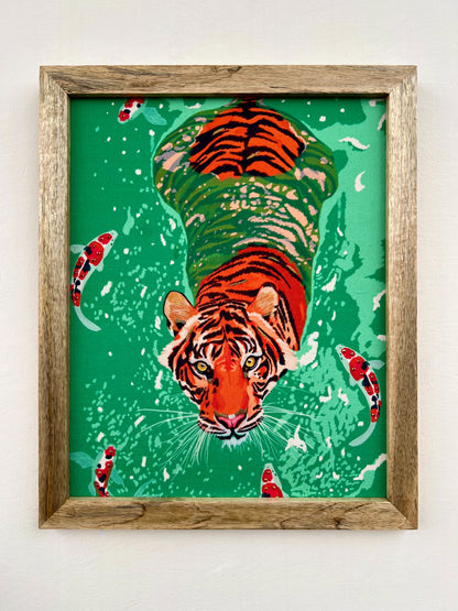 Tiger Lake Wall Art