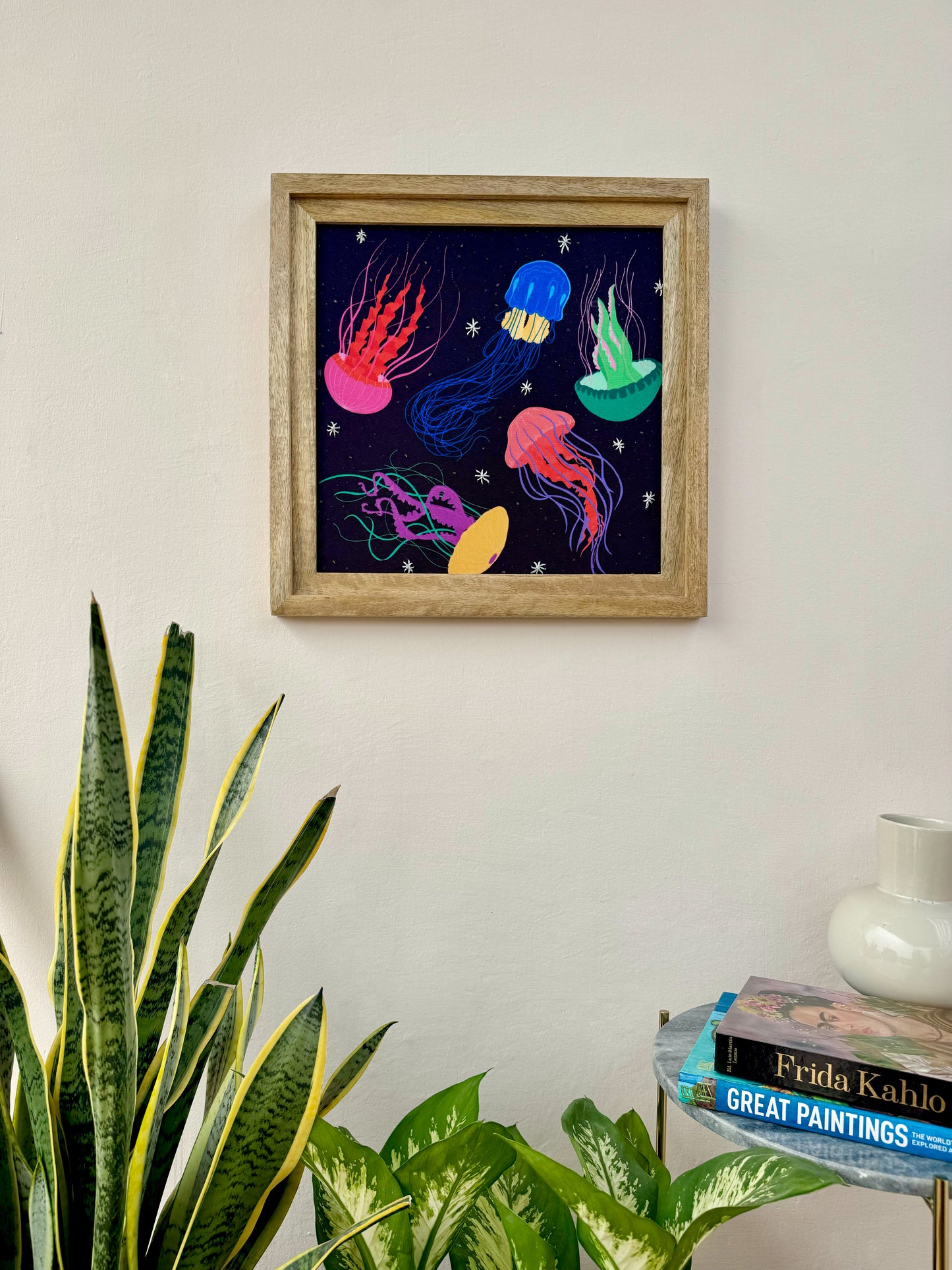 Celestial Jellyfish Wall Art