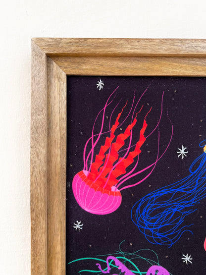 Celestial Jellyfish Wall Art