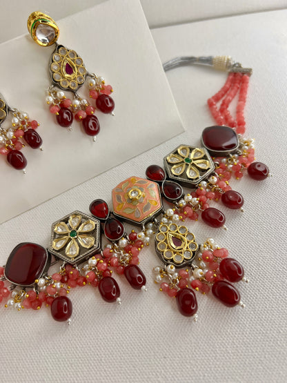 Cerise Serenity Jewelry Set