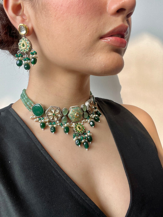 Emerald Serenity Jewelry Set