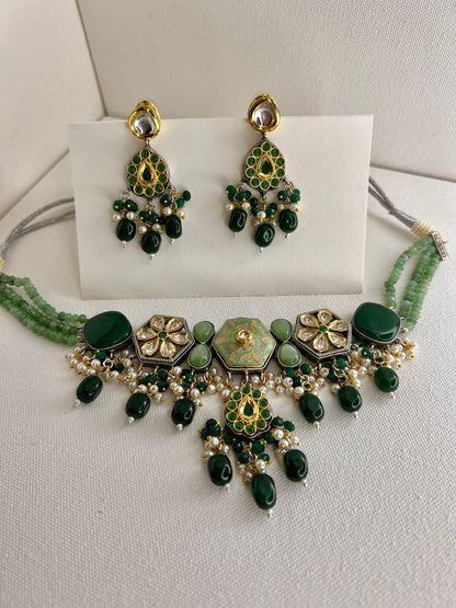 Emerald Serenity Jewelry Set