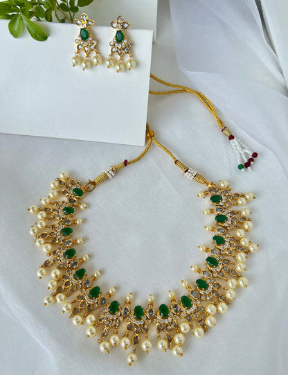 Emerald Whisper Jewelry Set