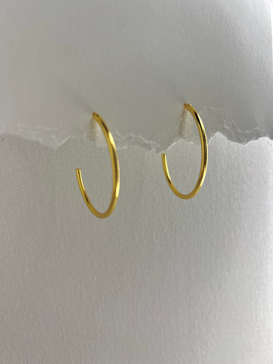 Golden Arc Hoops