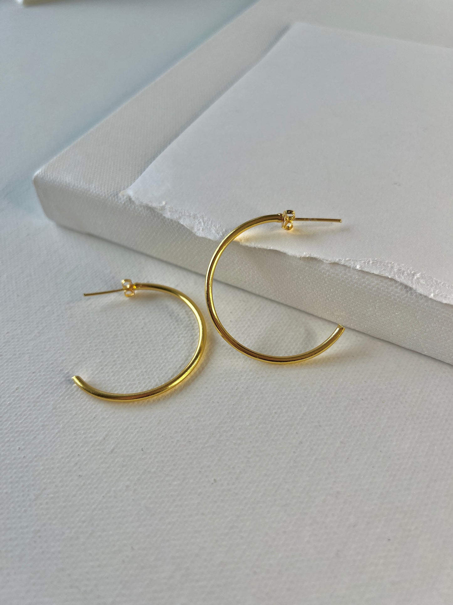 Golden Arc Hoops