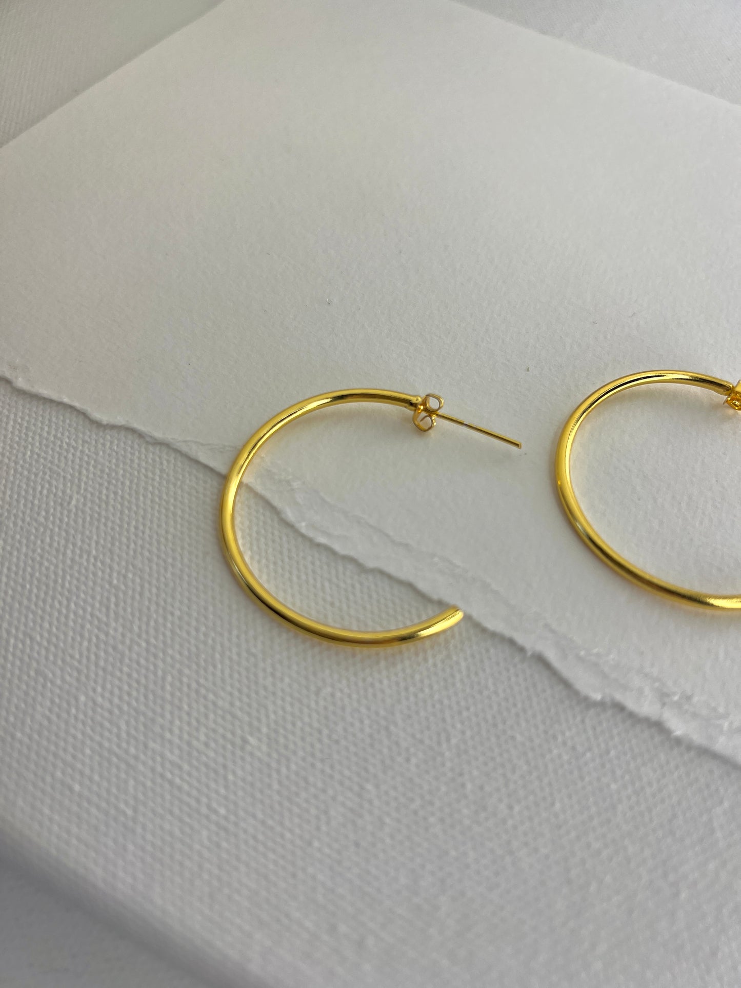 Golden Arc Hoops