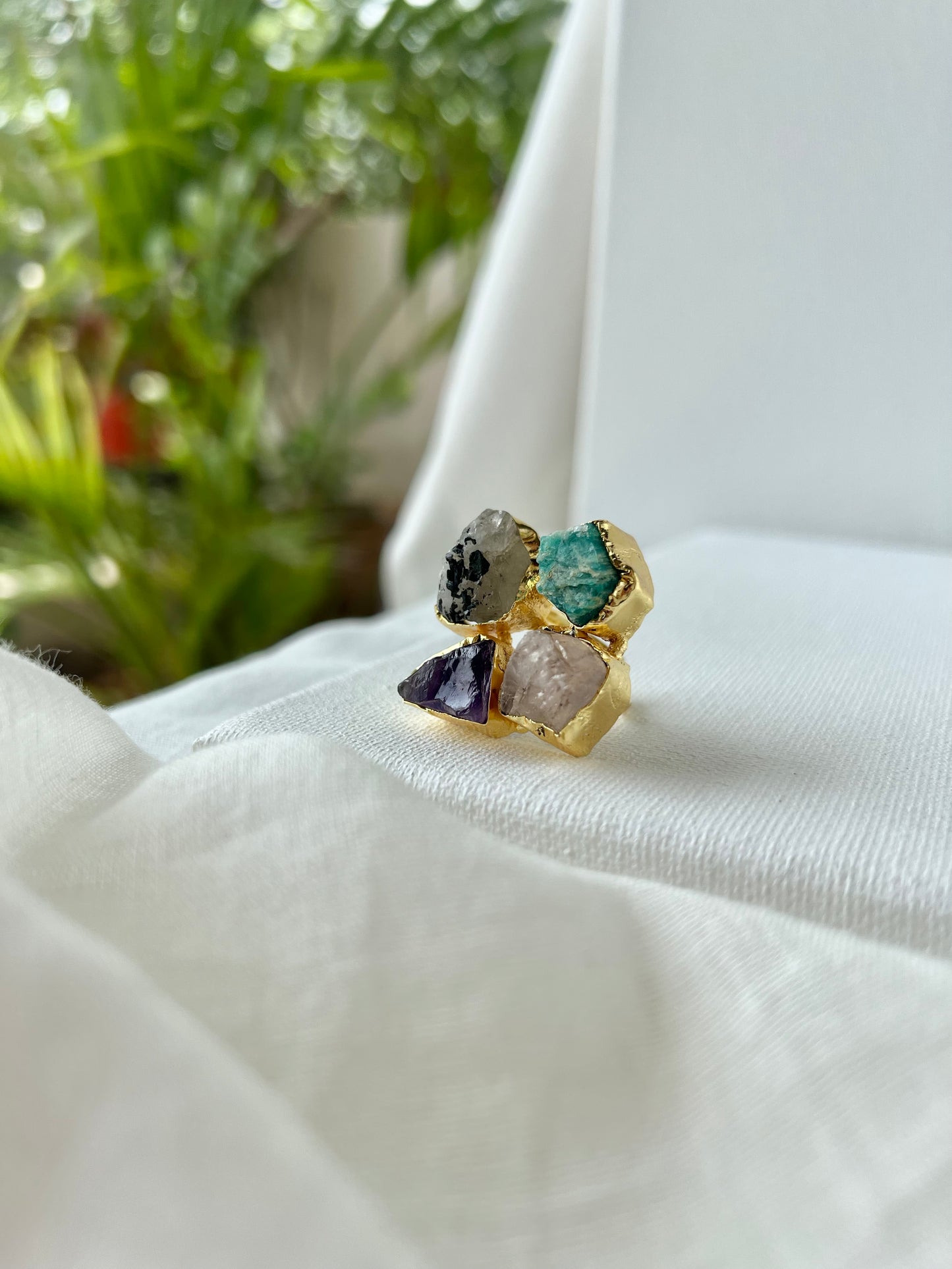 Opulent Gemstone Ring