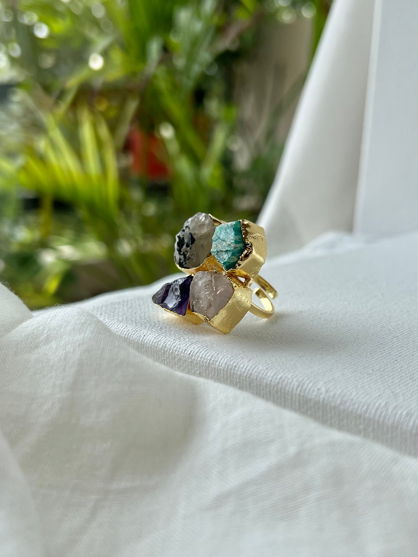 Opulent Gemstone Ring