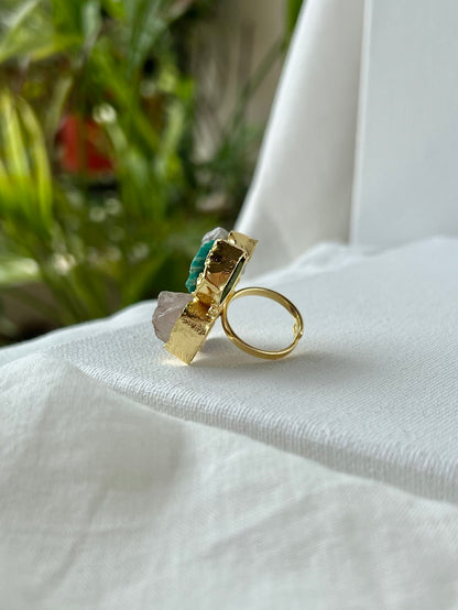 Opulent Gemstone Ring