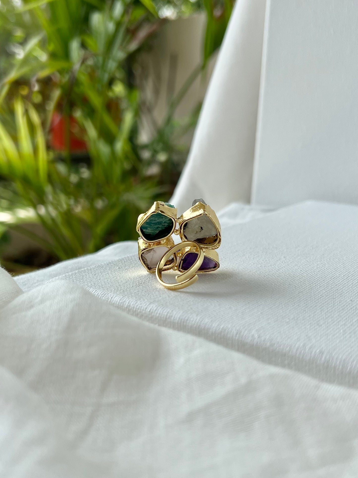 Opulent Gemstone Ring