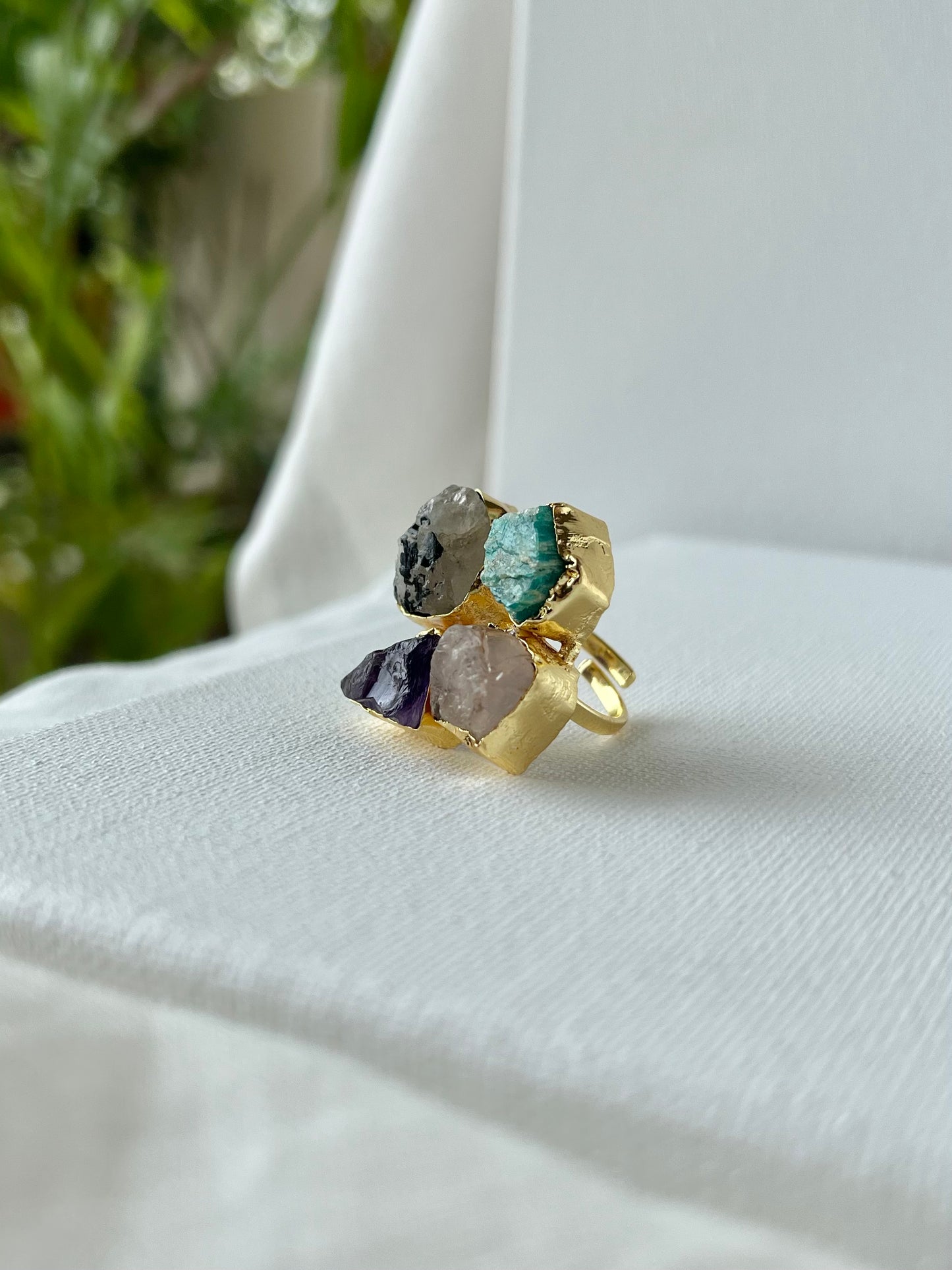 Opulent Gemstone Ring