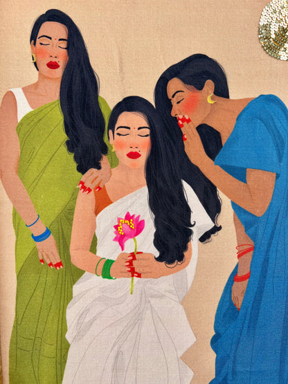 Kal, Aaj Aur Kal Wall Art