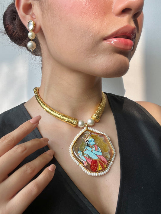 Krishna's Halo Jewelry Set