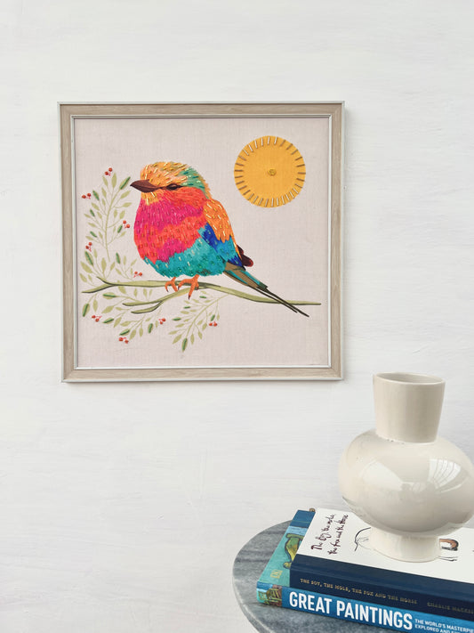 Rainbow Bird Wall Art