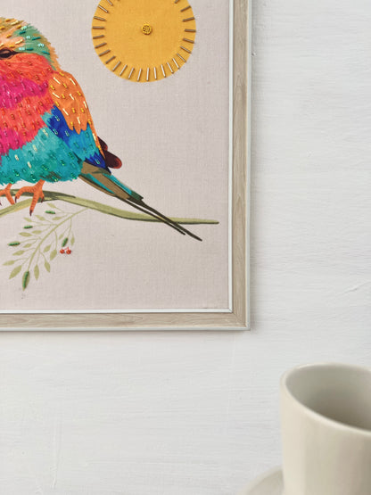 Rainbow Bird Wall Art