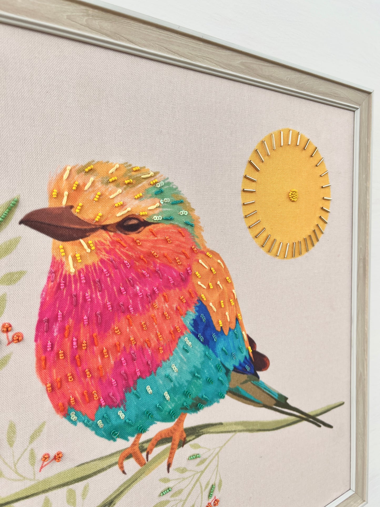 Rainbow Bird Wall Art