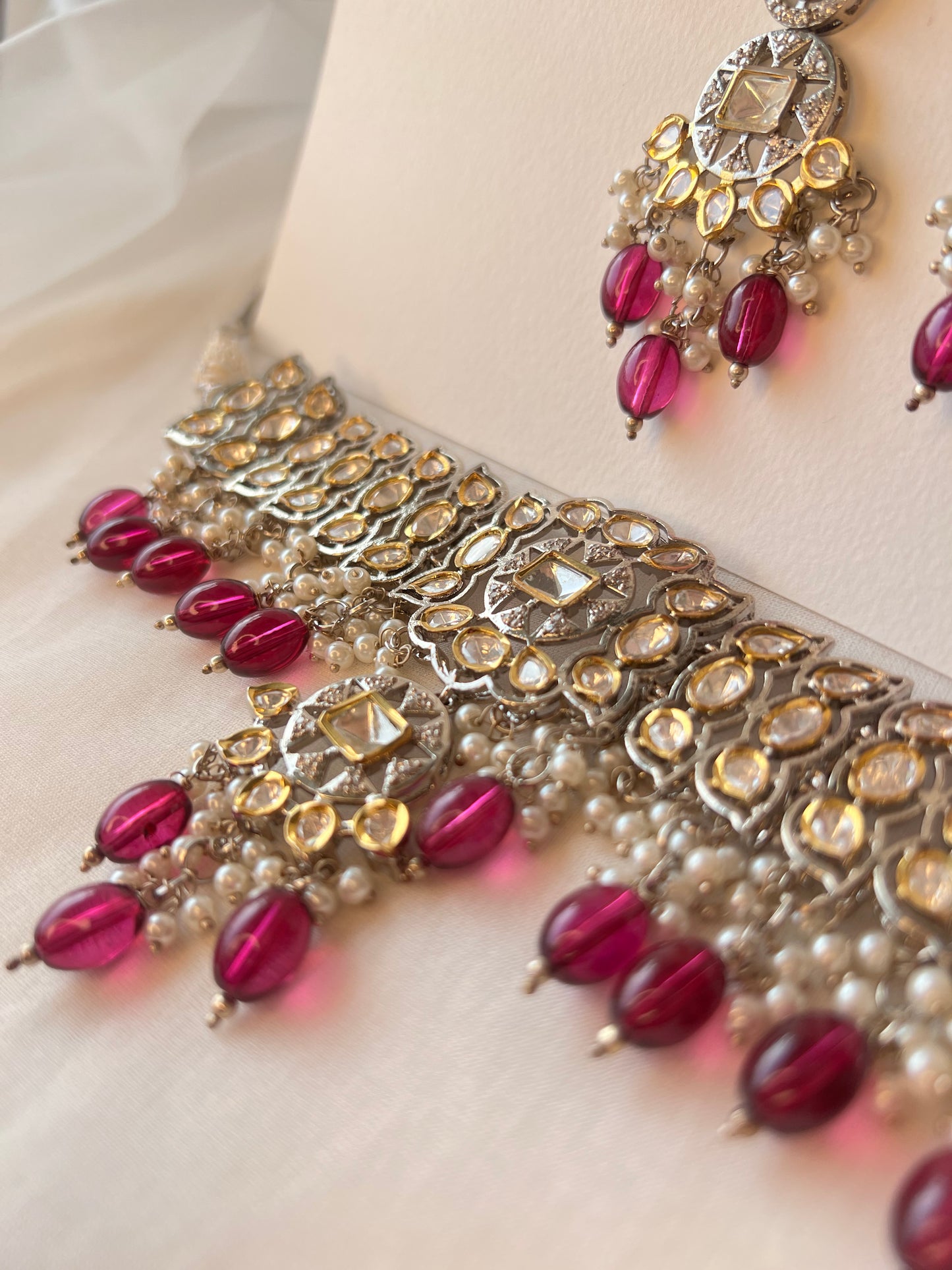 Ruby Elegance Jewelry Set