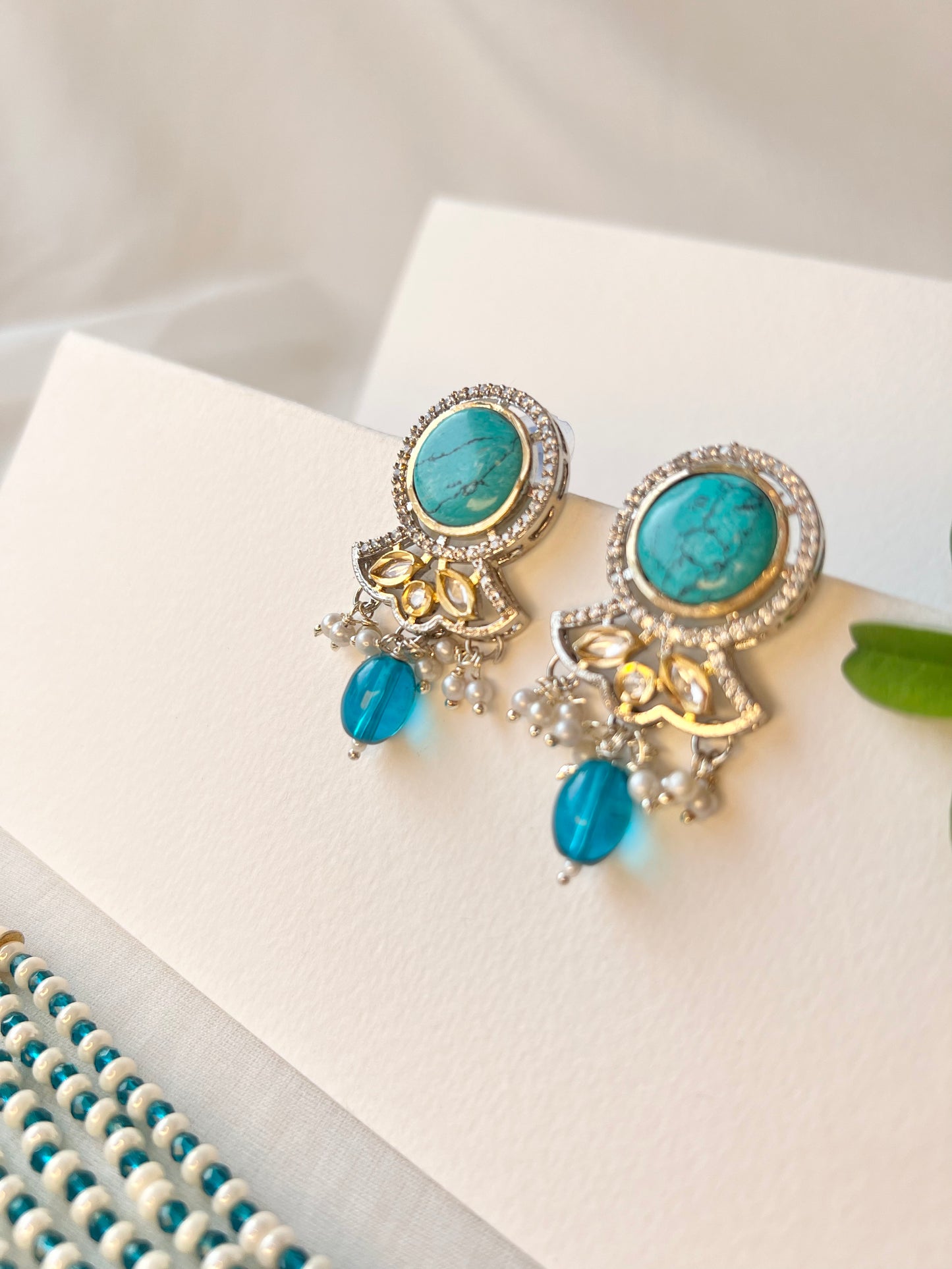 Turquoise Majesty Rani Haar Set